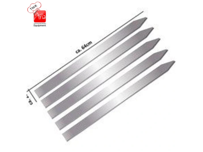 سیخ کباب کوبیده 65 سانتی استیل 430 